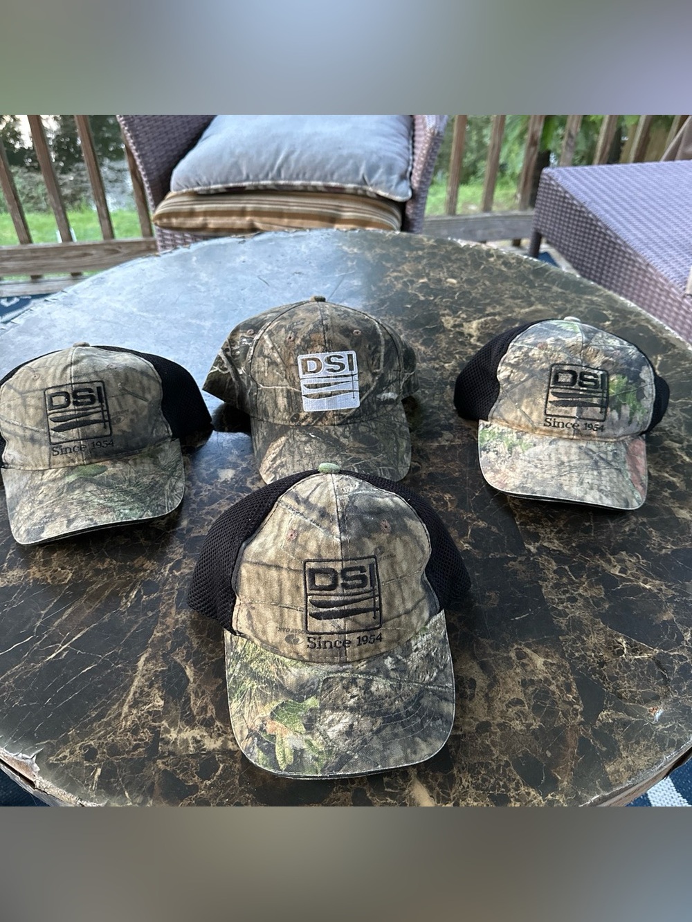 4 DSI Camo Mesh Back Trucker Hat - Realtree Style
